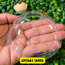 Carregar imagem no visualizador da galeria, Tampa  Bolha Pequena c/ Furo G880 Galvanotek c/1000 un
