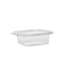 Carregar imagem no visualizador da galeria, Pote Quadrado Transparente 350ml Tampa com Lacre F731 Fibraform c/50 un
