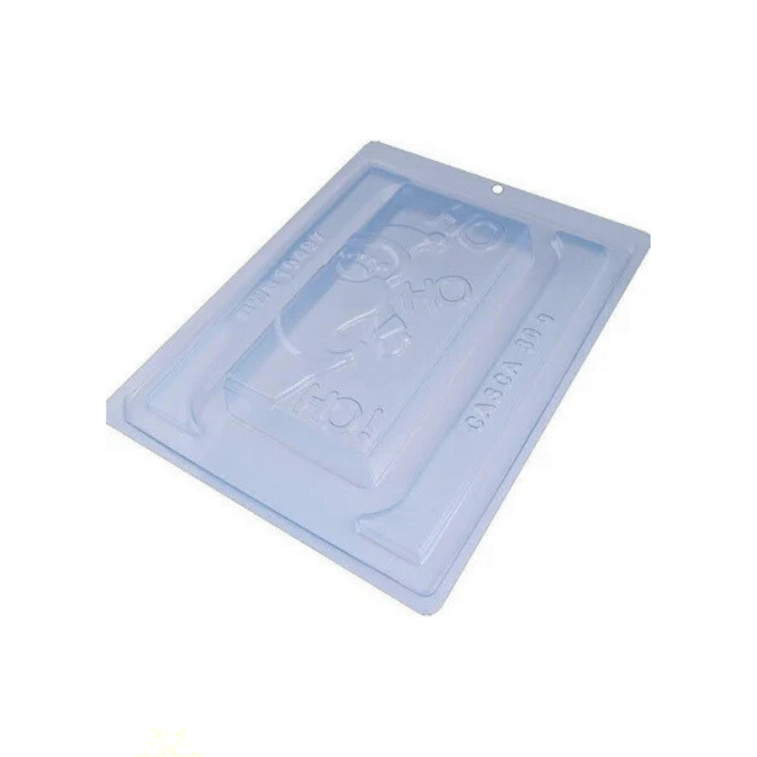 Forma com Silicone 3 Partes Tablete Papai Noel 10497 BWB un