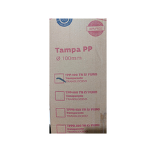 Carregar imagem no visualizador da galeria, Tampa Plástica T700 PP sem Furo para Copo Cristalcopo c/20x30 un
