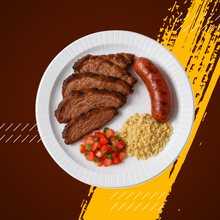 Load image into Gallery viewer, Prato Descartável 21cm Raso Cristalcopo cx/50x10un
