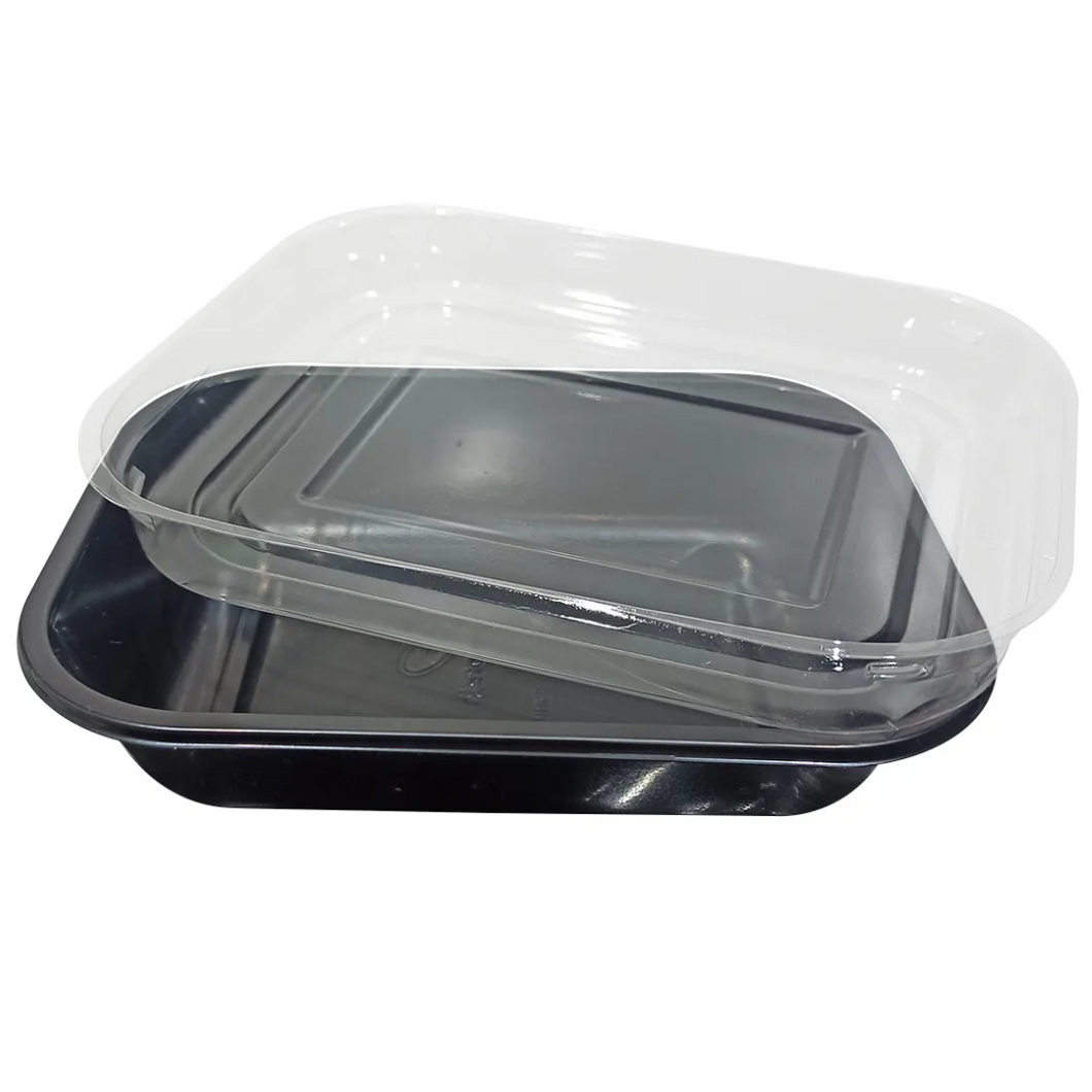 Embalagem Forneável com Tampa 800ml G240 Galvanotek c/25 un