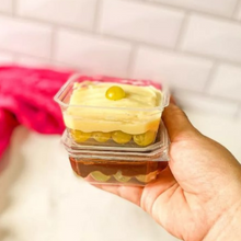 Carregar imagem no visualizador da galeria, Pote Quadrado Freezer e Micro-ondas 150ml com Tampa Prafesta c/300 un
