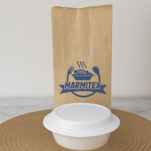 Cargar imagen en el visor de la galería, Saco Kraft 6kg Marmitex G Embale Bem c/100 un

