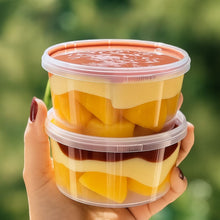 Cargar imagen en el visor de la galería, Pote Redondo freezer e micro-ondas 500ml com lacre Prafesta c/10 un

