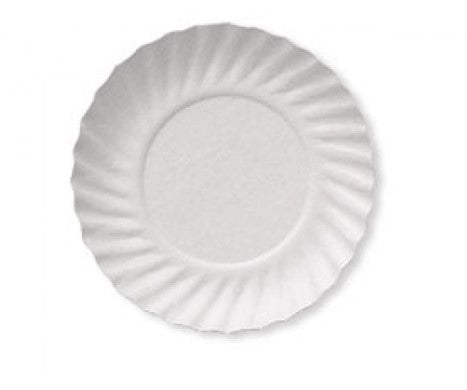 Prato Papelão Branco N°01 c/100 un