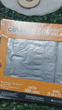Carregar e reproduzir vídeo no visualizador da galeria, Papel Chumbo para Bolo Gelado Incolor 20x22cm Carber c/100 un
