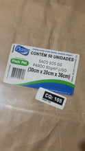 Load and play video in Gallery viewer, Saco kraft SOS LISO c/50un tamanho GG Pluma
