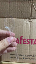 Cargar y reproducir el video en el visor de la galería, Colher sobremesa transparente Prafesta c/1000 un
