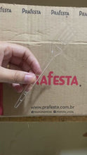 Cargar y reproducir el video en el visor de la galería, Garfo Refeição Cristal PraFesta c/1000 un
