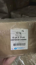Carregar e reproduzir vídeo no visualizador da galeria, Saco Papel Kraft Mix 1/2KG Embale Bem c/500 un
