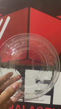 Carregar e reproduzir vídeo no visualizador da galeria, Pote redondo saladeira 750ml Tampa com Lacre F255 Fibraform c/100un

