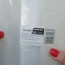 Cargar y reproducir el video en el visor de la galería, Saco Plástico Zip Lock Nº08 17x24cm c/1000 un
