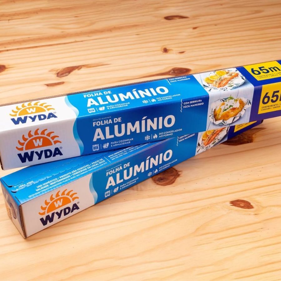 Rolo de Papel Alumínio 45x65m Wyda un