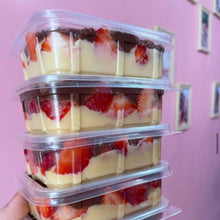 Cargar imagen en el visor de la galería, Pote retangular freezer e micro-ondas 150ml com tampa Prafesta c/20un
