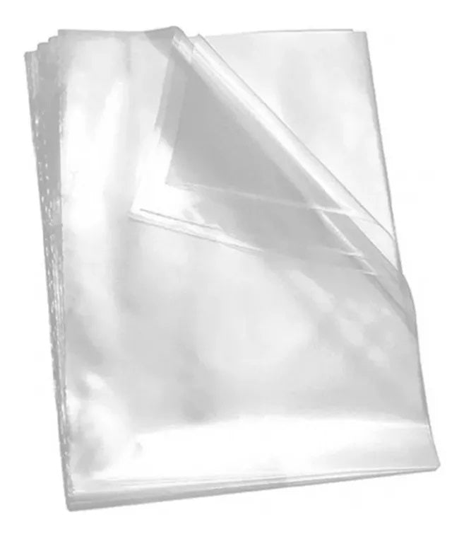 Saco plástico transparente PP 10x20x0,006 c/1 KG