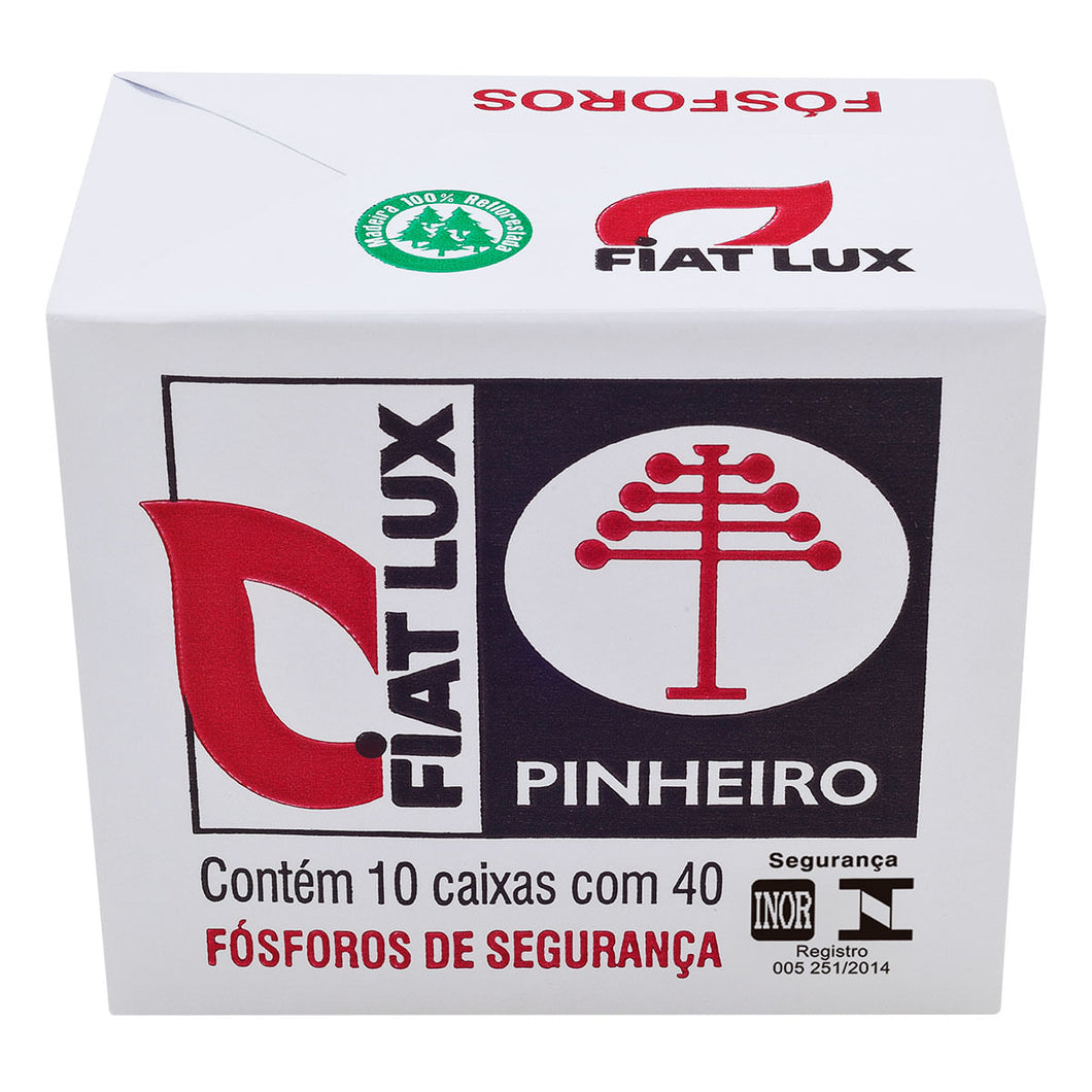 Fósforo Fiat Lux c/10 cx