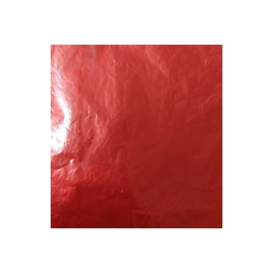 Papel Chumbo Alumínio Vermelho 43,5x59cm c/50 un