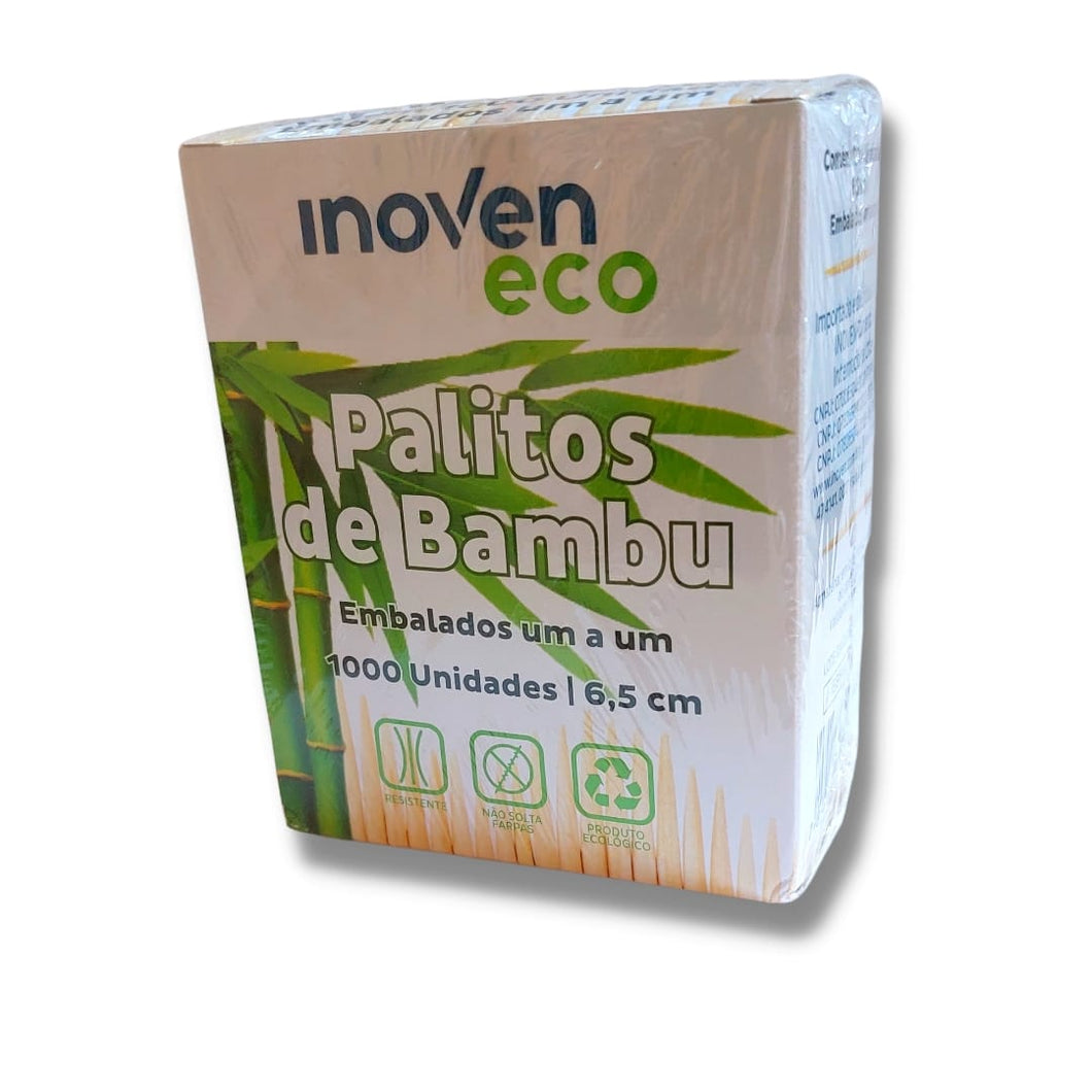 Palito Dental de Bambu Inoven c/1000 un