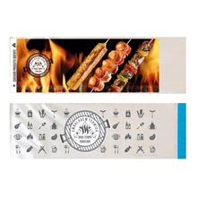 Load image into Gallery viewer, Saco Térmico Laminado com Lacre para Espetinhos Deschem c/100 un
