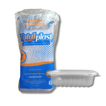 Cargar imagen en el visor de la galería, Pote Retangular Freezer e Micro-ondas 250ml Totalplast c/24 un
