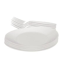 Cargar imagen en el visor de la galería, Kit Churrasco Prato Oval Cristal Prafesta c/10 un
