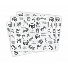 Load image into Gallery viewer, Embala lanche Fast food prime  Estampado 40x40 c/400 un

