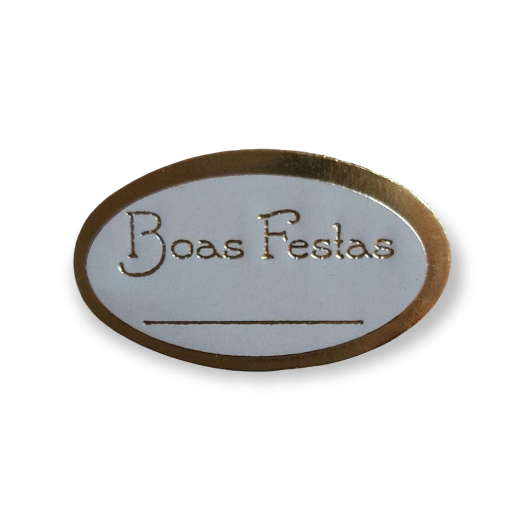 Etiquetas Adesivas Boas Festas c/100 un